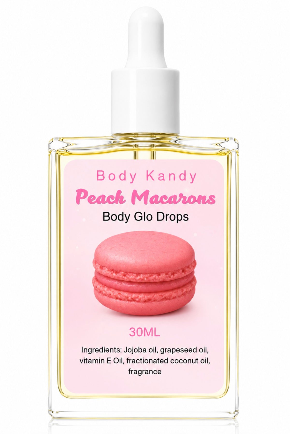 Peach Macarons Glo Oil Drops