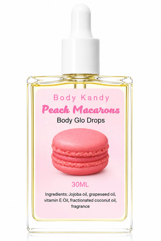 Peach Macarons Glo Oil Drops