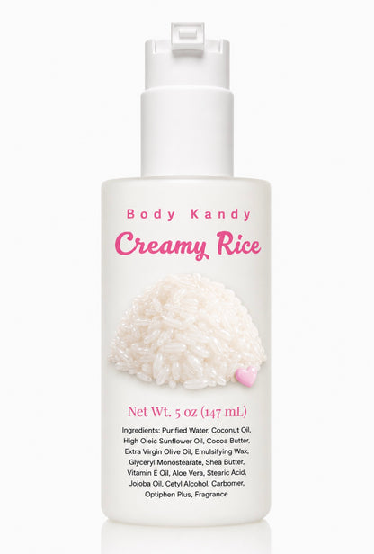 Creamy Rice Body Lotion