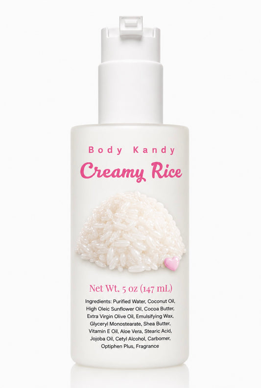 Creamy Rice Body Lotion