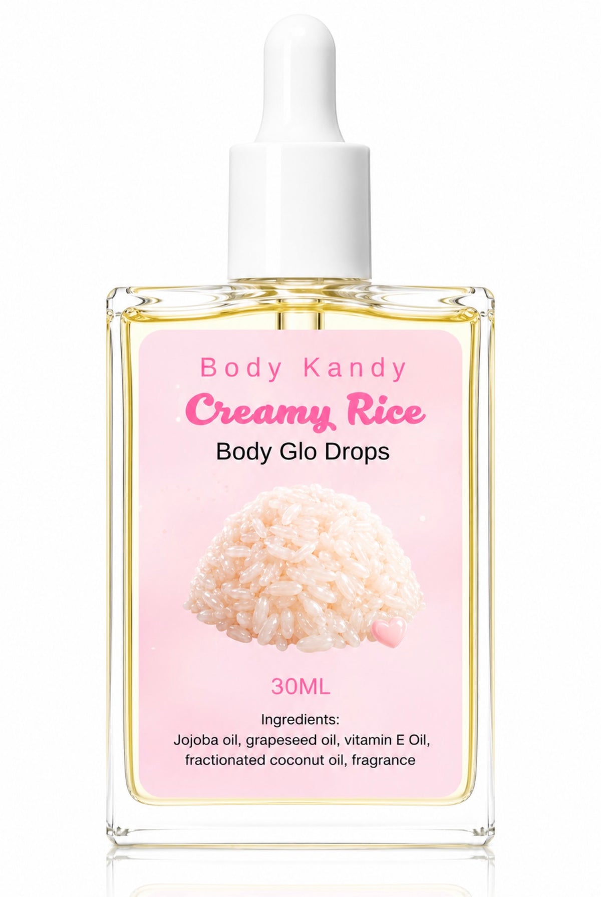 Creamy Rice  Glo Oil Drops