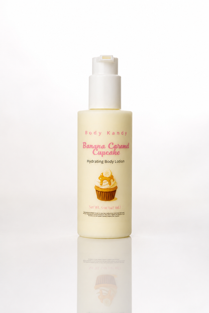 Banana Caramel Cupcake Body Lotion