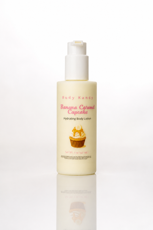 Banana Caramel Cupcake Body Lotion