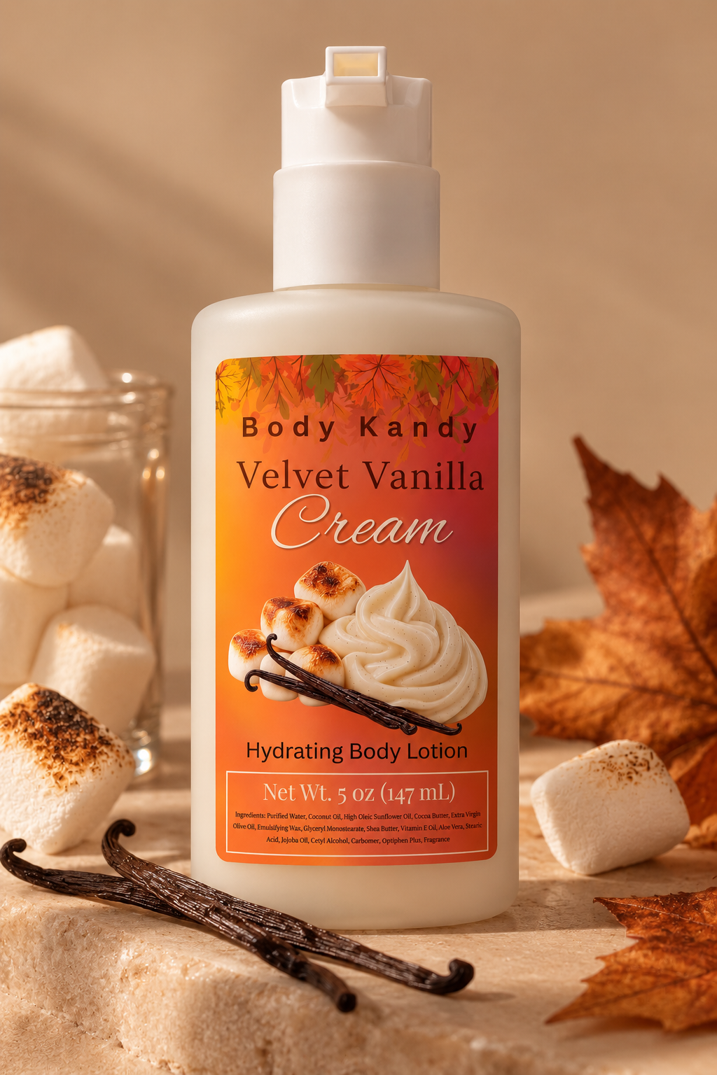 Velvet Vanilla Cream Body Lotion
