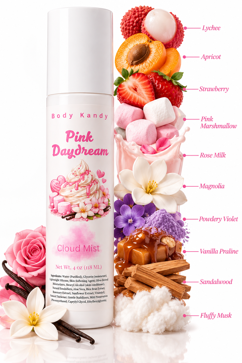 Pink Daydream Cloud Mist