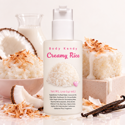 Creamy Rice Body Lotion