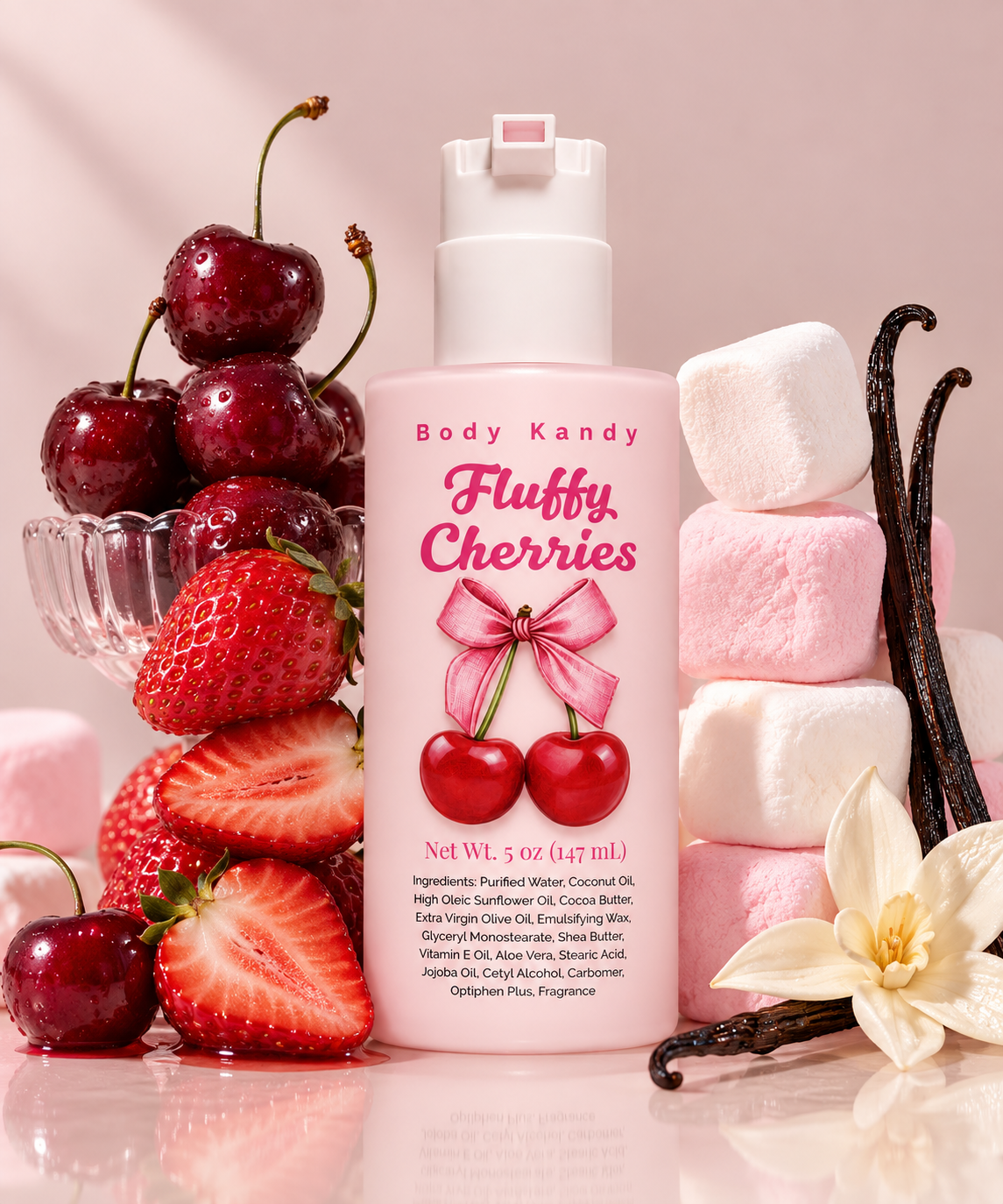 Fluffy Cherries Body Lotion